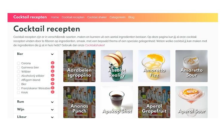 cocktailrecepten_website